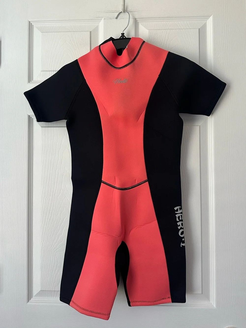 Hevto Shorty Hero 1 Wetsuits 3mm Neoprene Full Suits Surfing Swimming Size 14